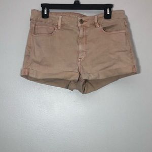 AEO, high rise shortie shorts, Super stretch